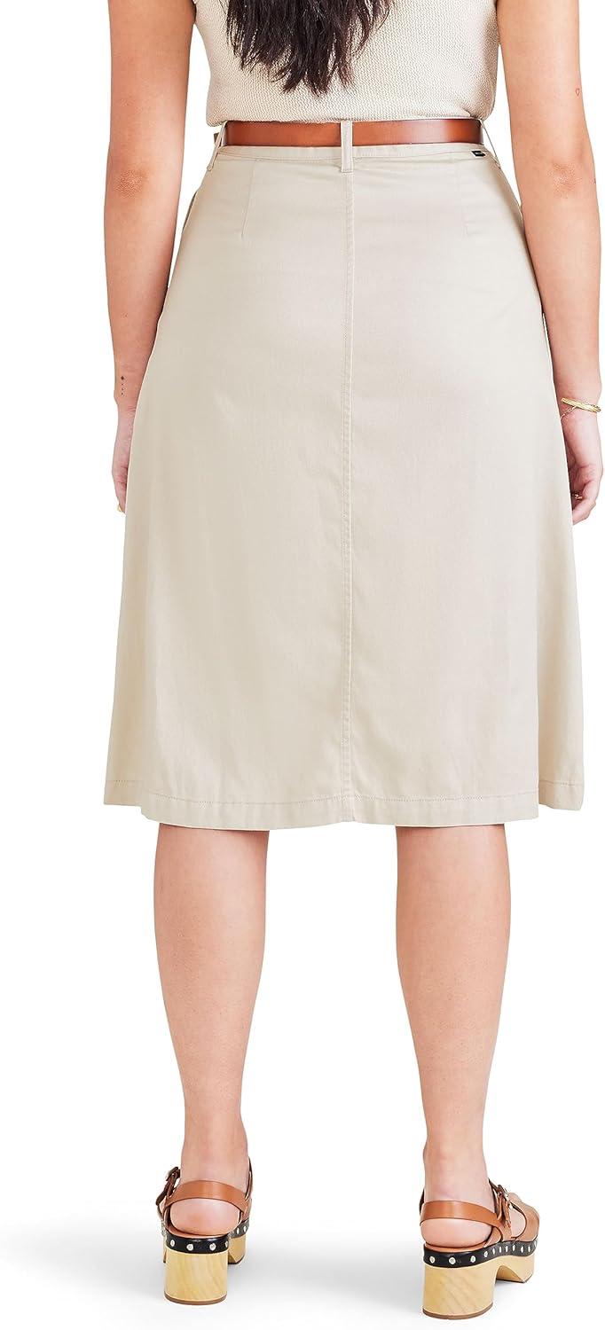imageDOCKERS Womens Midi SkirtSahara Khaki