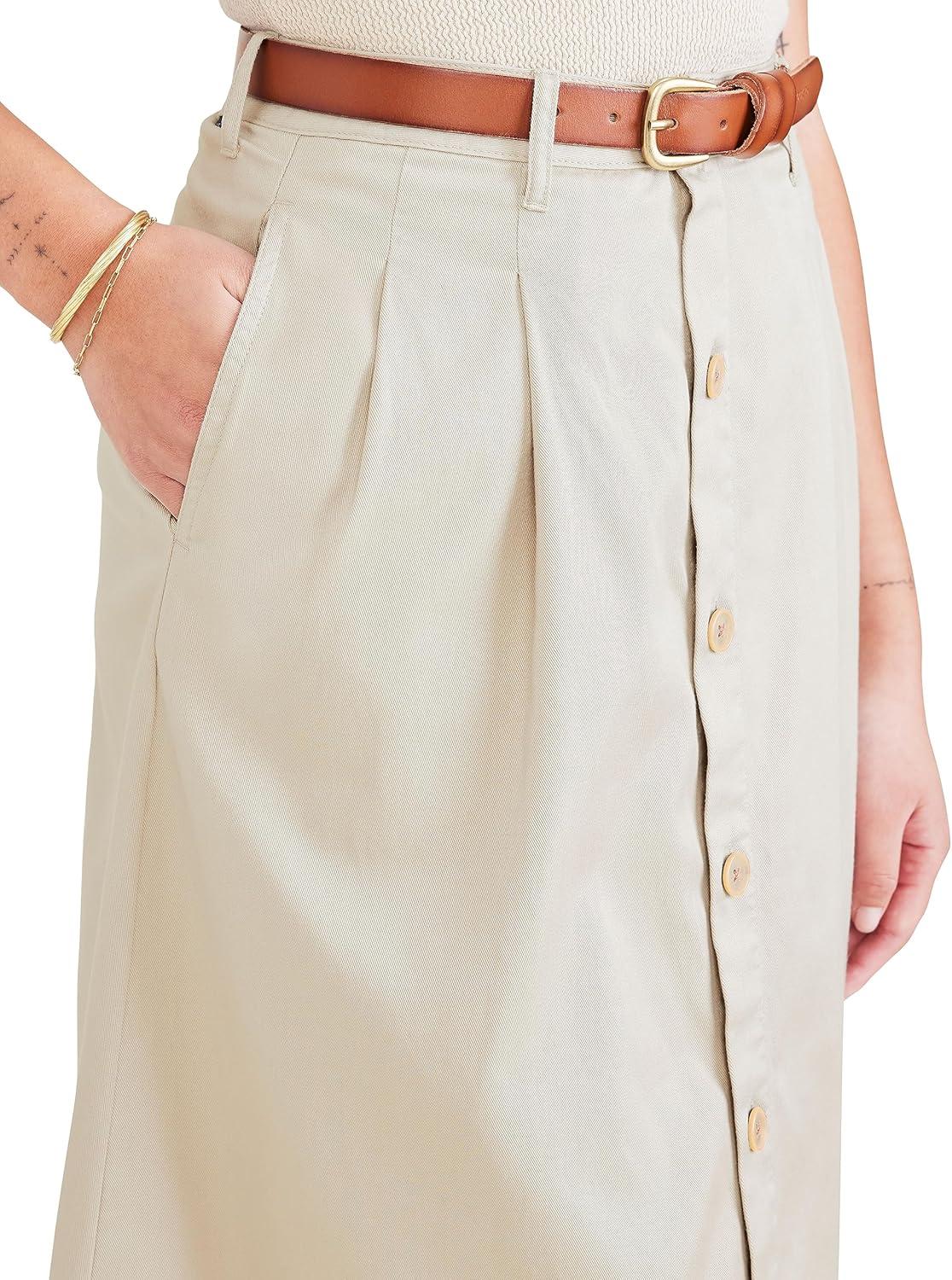 imageDOCKERS Womens Midi SkirtSahara Khaki