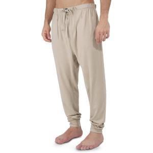 DOCKERS Mens Pajama Pants, Lightweight Lounge Casual Sleep Pants for Men(Beige Khaki)