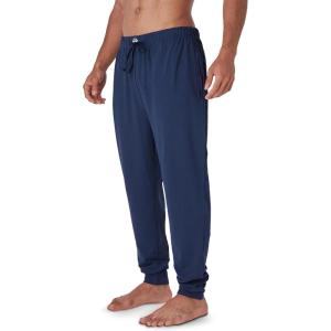 DOCKERS Mens Pajama Pants, Lightweight Lounge Casual Sleep Pants for Men(Navy Heather)